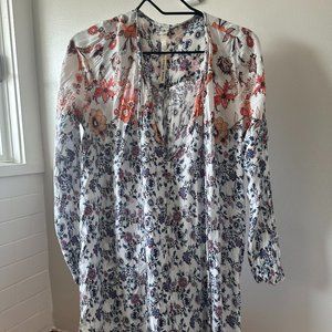 Uncle Frank Flowy Fall Dress Long Sleeves